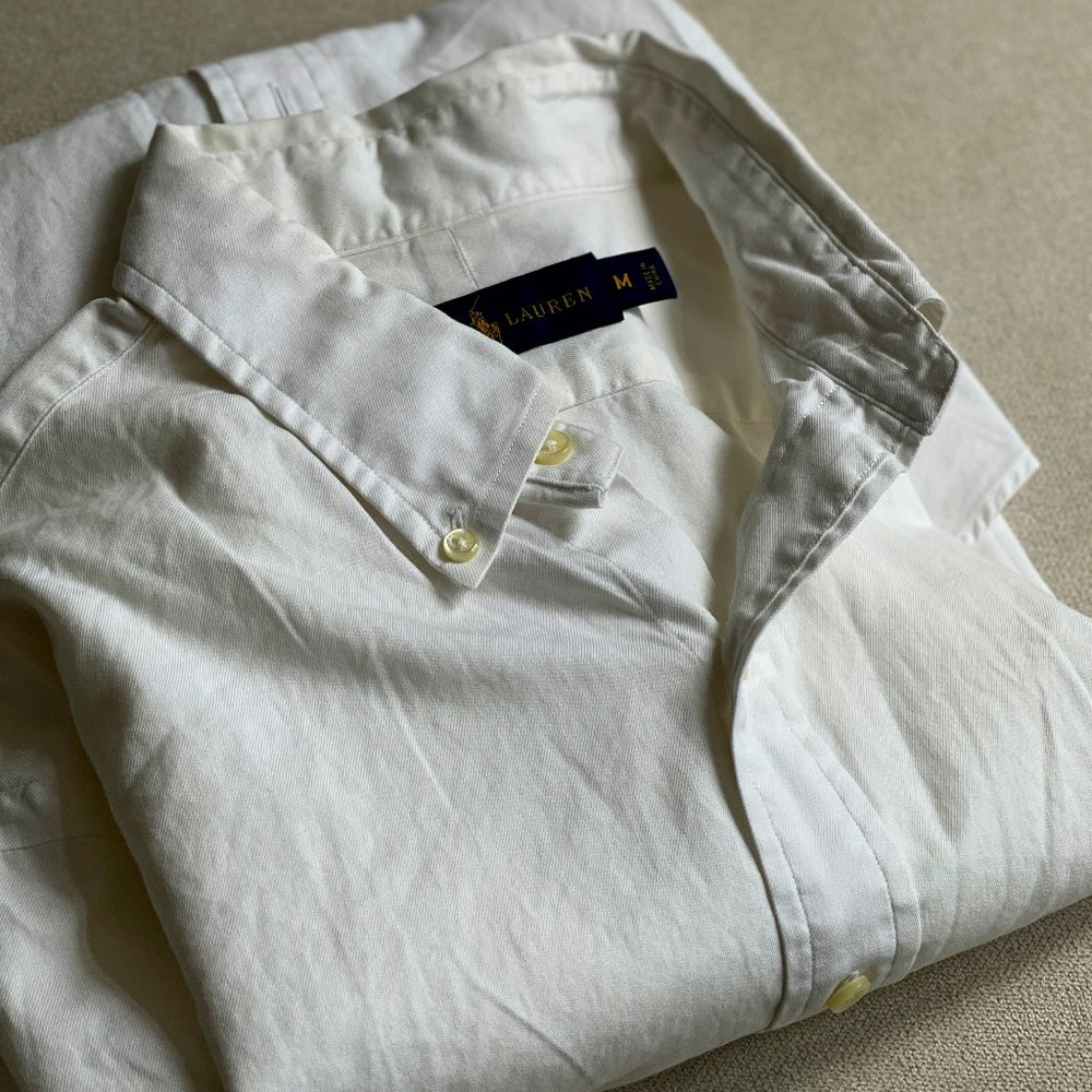 Ralph Lauren Oxford White Button Down